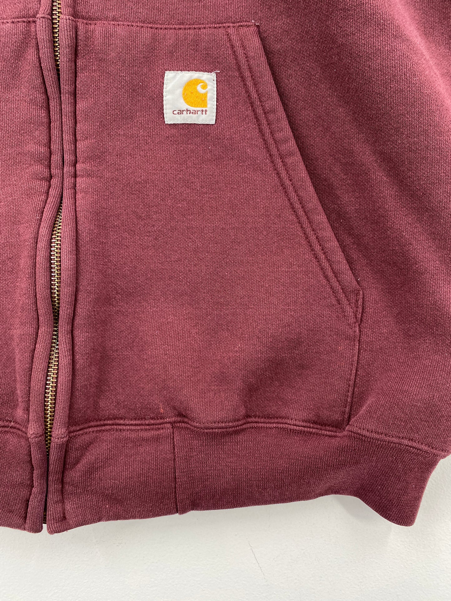 Vintage CARHARTT Size M Zip-up Hoodie Sweat-Shirt / A7502