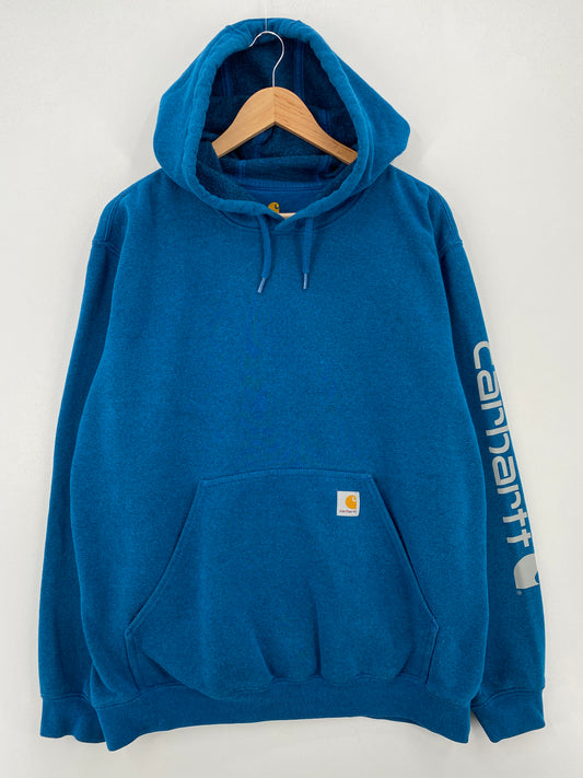 Vintage CARHARTT Size L Hoodie Sweat-Shirt / A7503