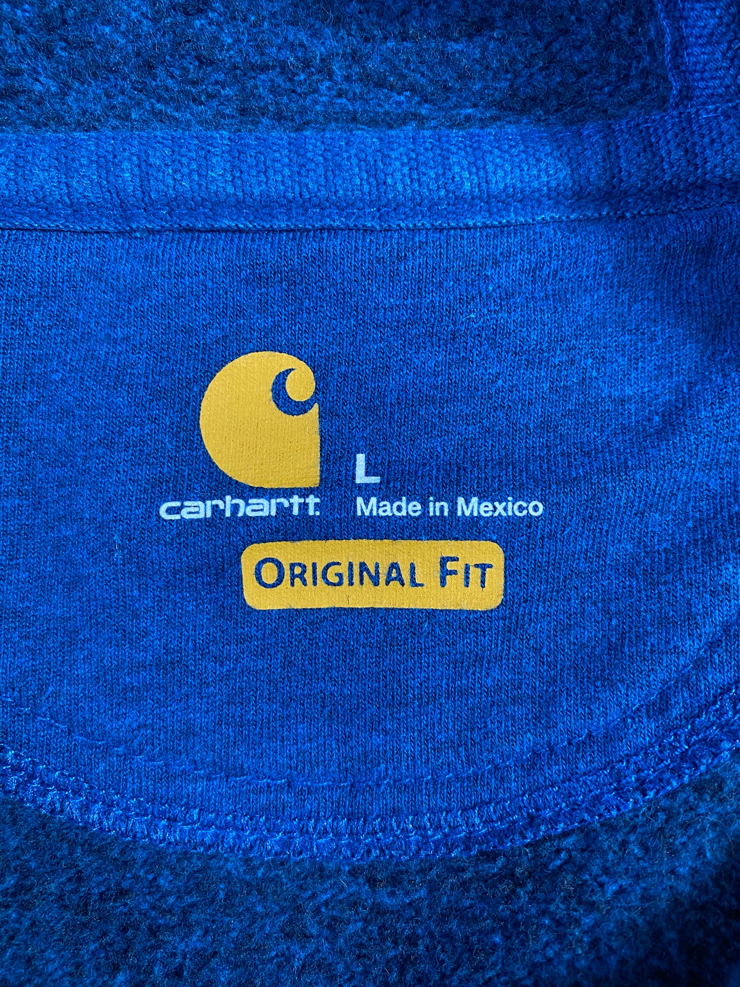 Vintage CARHARTT Size L Hoodie Sweat-Shirt / A7503