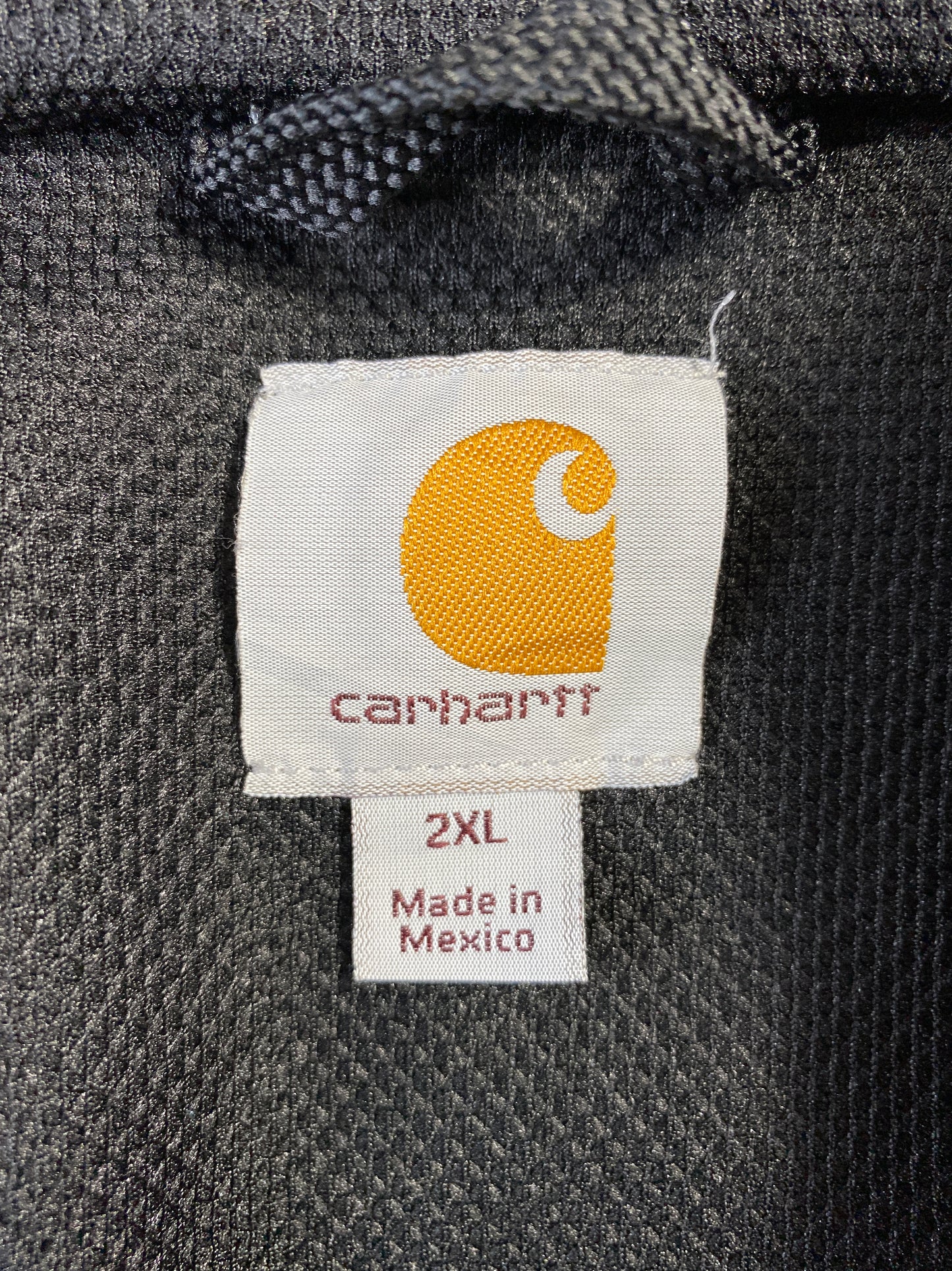 Vintage CARHARTT Size XXL Zip-up Hoodie Sweat-Shirt / A7504