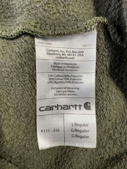 Vintage CARHARTT Size L Hoodie Sweat-Shirt / A7506