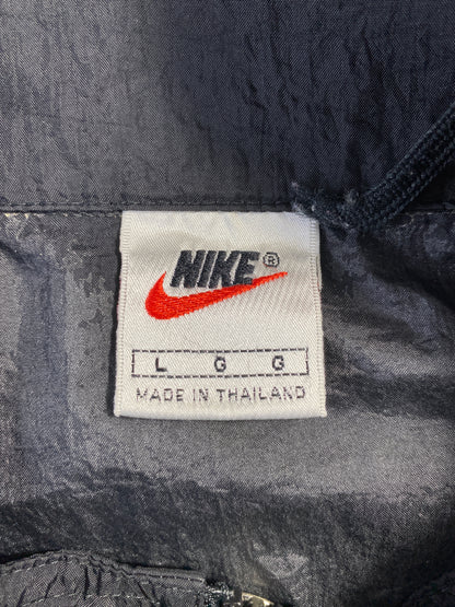 90’s NIKE Size L Vintage Zip-up Nylon Jacket/ A7520
