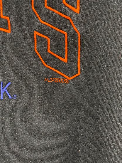 2000 NEW YORK METS Size XXL Vintage NFL Sweat-shirt / A2428