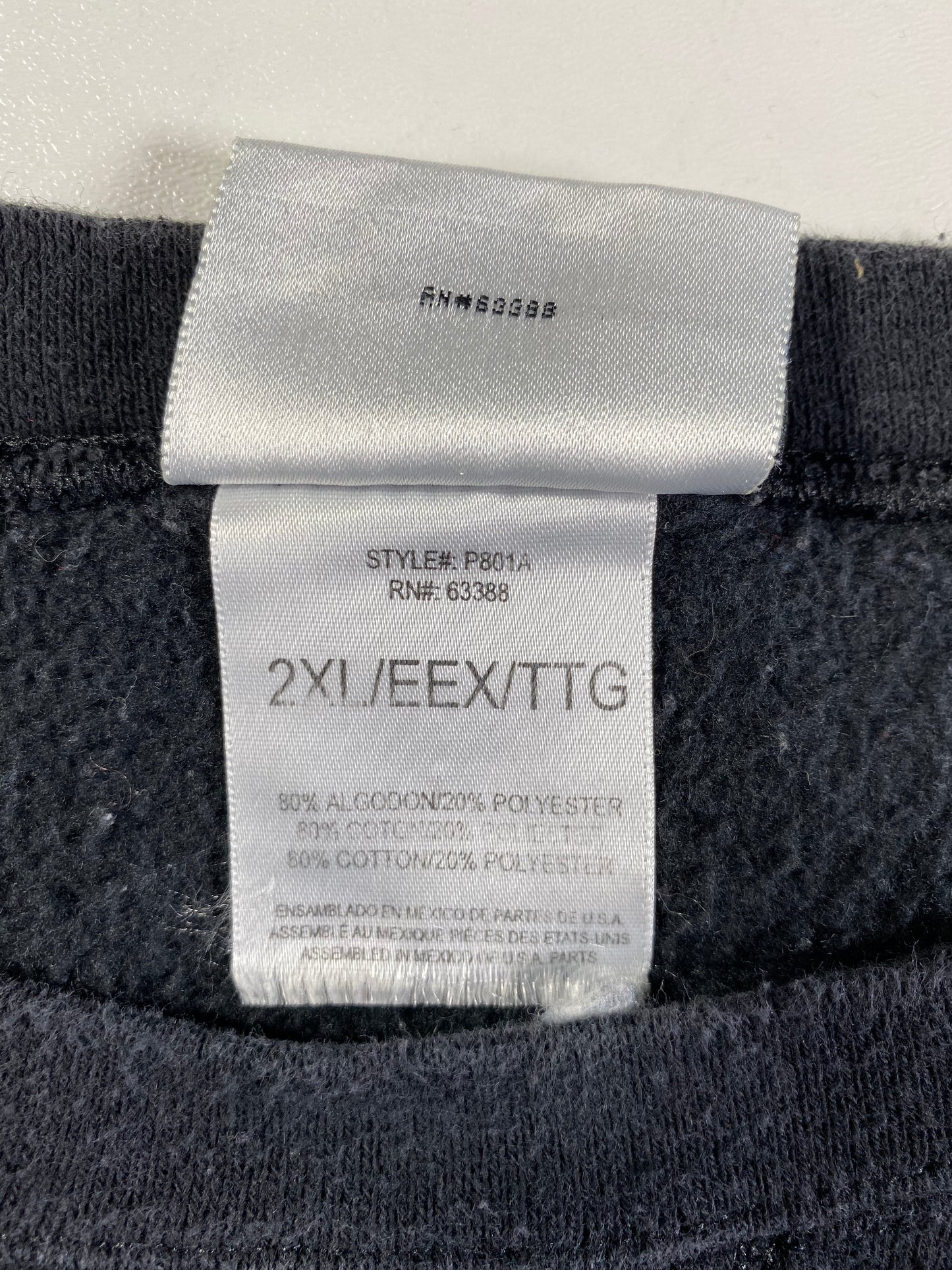 2000 NEW YORK METS Size XXL Vintage NFL Sweat-shirt / A2428