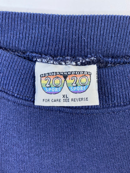 90's UNIVERSITY OF CONNECTICUT Size XL Vintage College Sweat-Shirt / A7526