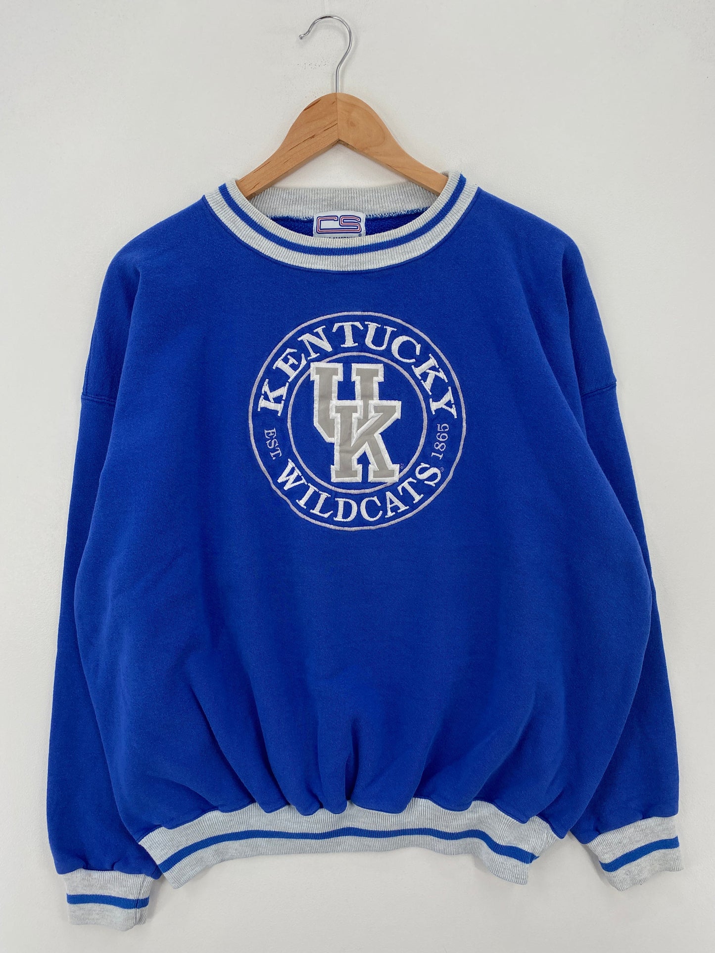 90's KENTUCKY WILDCATS Made in USA Size XL Vintage College Sweat-Shirt / E3835S