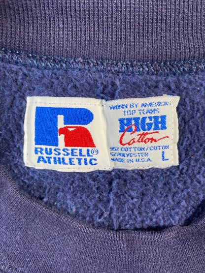 90's RUSSELL x AUBURN UNIVERSITY Made in USA Size L Vintage College Sweat-Shirt / A7529