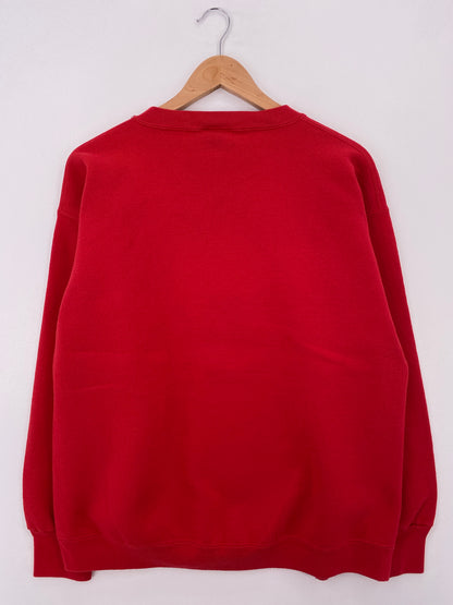 1994 WISCONSIN BADGERS Made in USA Size XL Vintage College Sweat-Shirt / A7532
