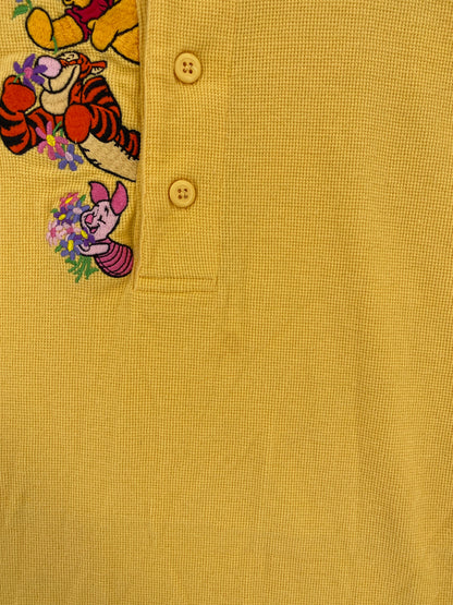 00' DISNEY WINNIE THE POOH Size XL Vintage Button Down T-Shirt / A2452