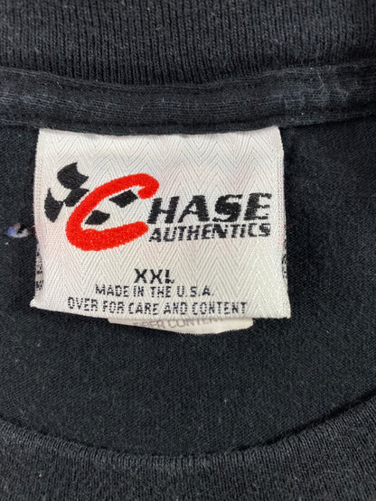 90's NASCAR RUSTY WALLACE Made in USA Size XXL Vintage Racing T-Shirt / A2455