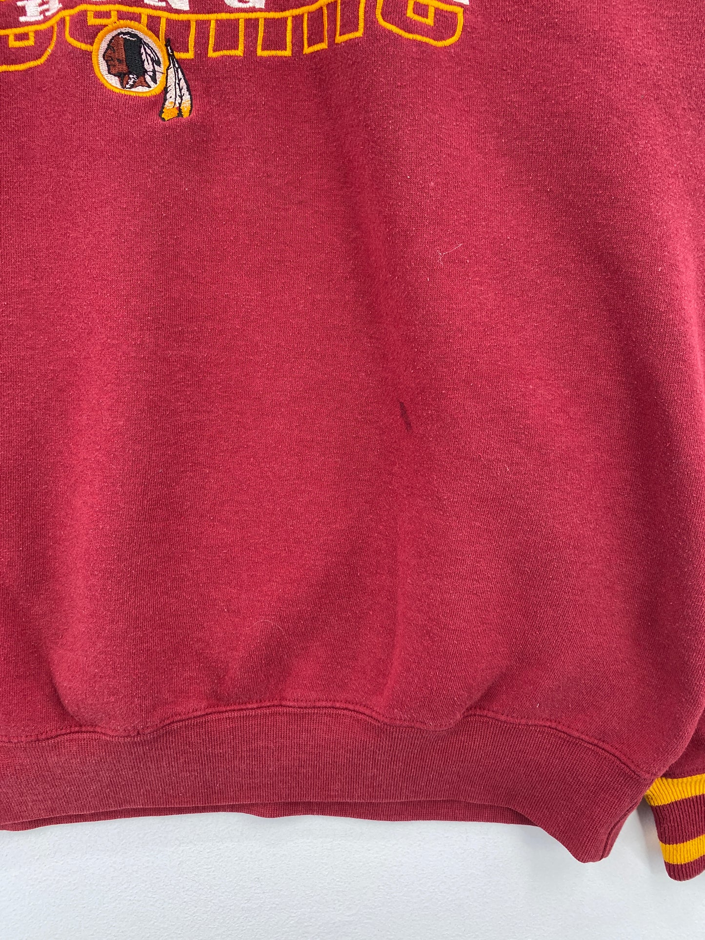 90’s STARTER x WASHINGTON REDSKINS Size L NHL Sweat-Shirt / A7556