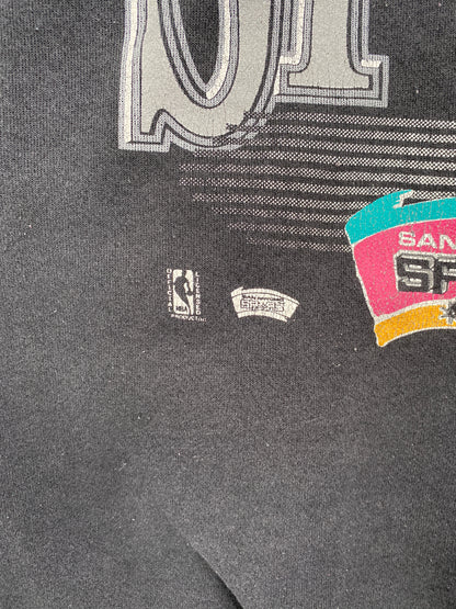 90's SAN ANTONIO SPURS Size XL Vintage NBA Sweat-Shirt / A7558
