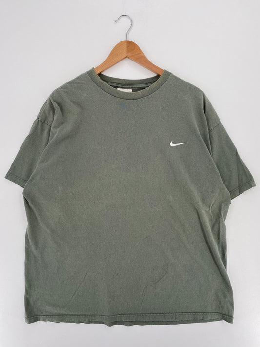 90's NIKE MINI SWOOSH Made in USA Size XL Vintage T-Shirt / A2462