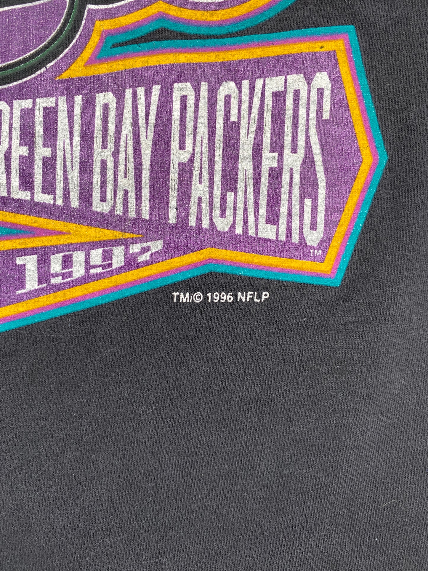 1997 PATRIOTS x PACKERS Size XXL Vintage NFL T-Shirt / A7577