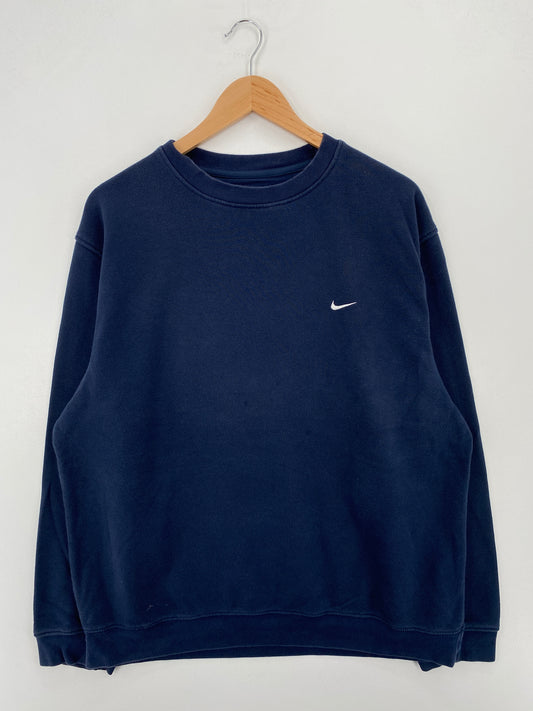 00' NIKE MINI SWOOSH Size L Vintage Sweat-Shirt / A7591