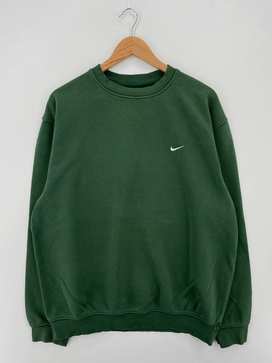 00' NIKE MINI SWOOSH Size L Vintage Sweat-Shirt / A7592