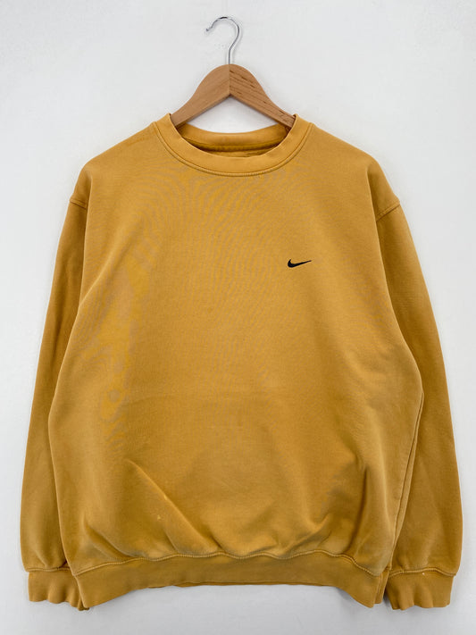 00' NIKE MINI SWOOSH Size L Vintage Sweat-Shirt / A7593