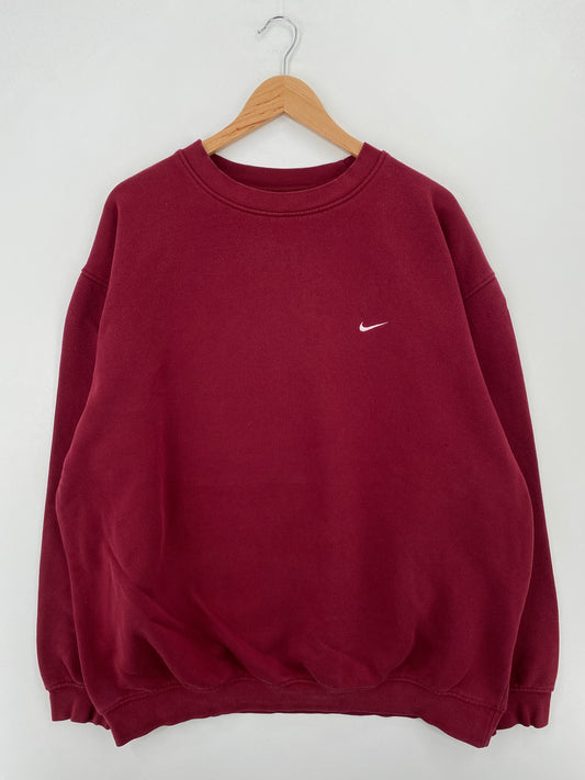 00' NIKE MINI SWOOSH Size XXL Vintage Sweat-Shirt / A7594