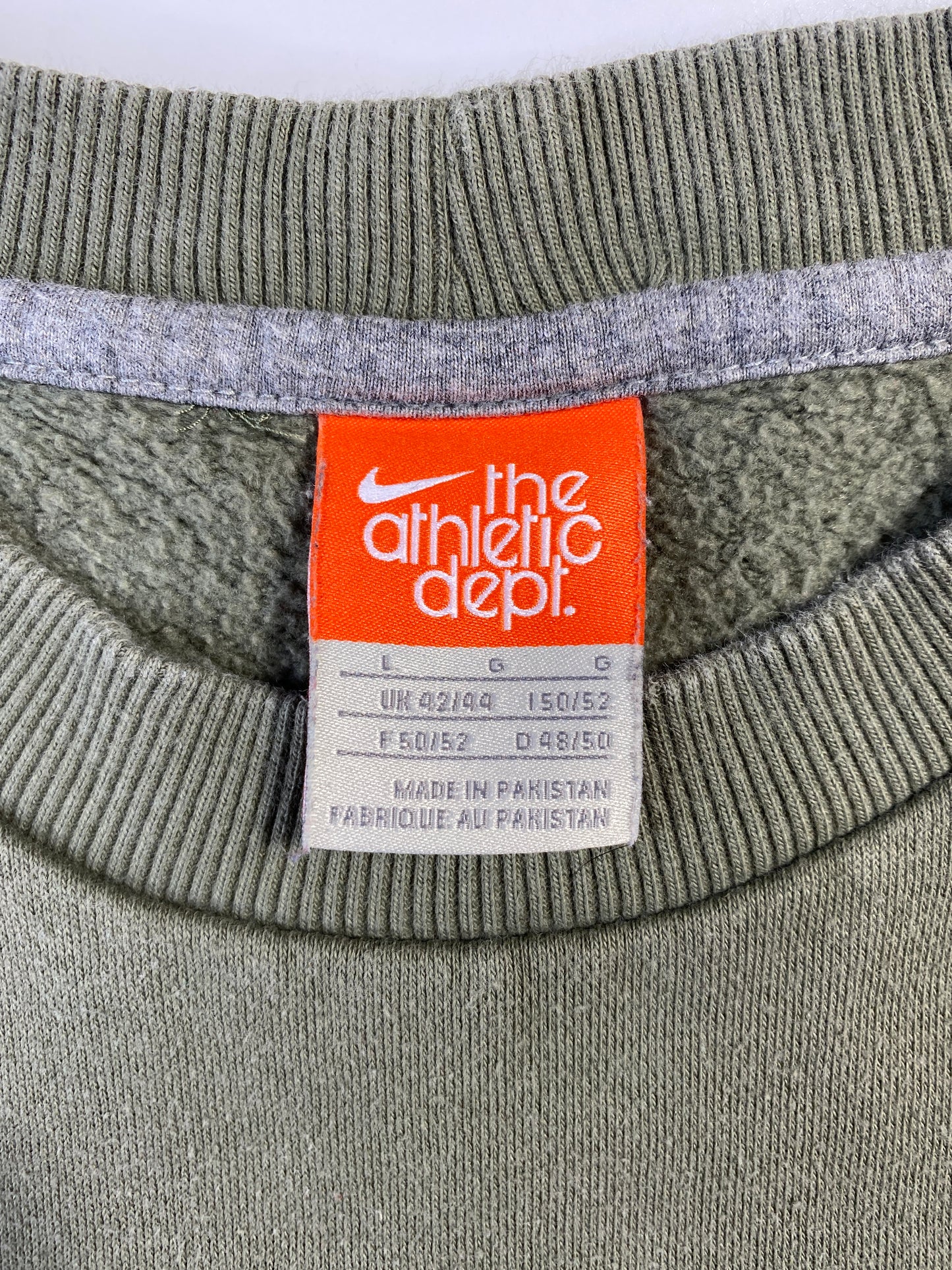 Vintage NIKE MINI SWOOSH Size L Vintage Sweat-Shirt / A7595