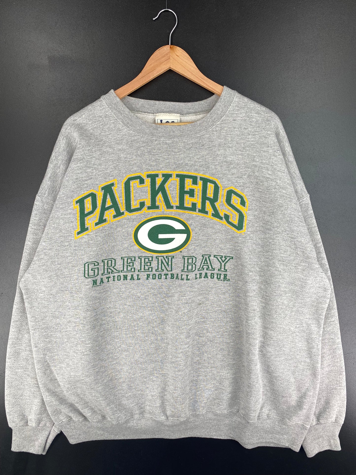 90's GREEN BAY PACKERS Made in USA Size XXL Vintage NFL Sweat-shirt / E5153S