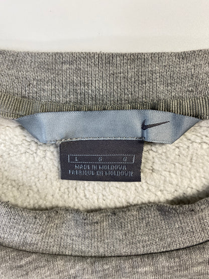 00' NIKE MINI SWOOSH Size L Vintage Sweat-Shirt / A7597