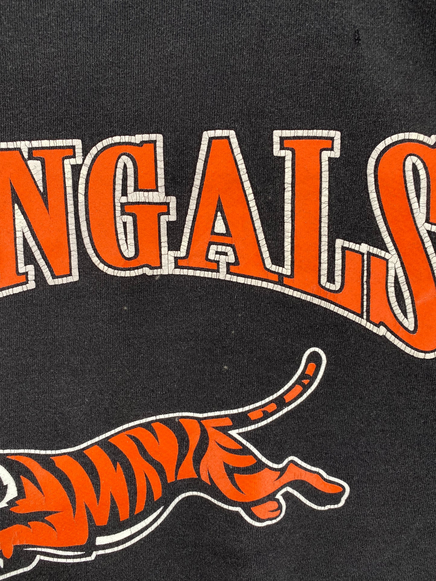 1998 CINCINNATI BENGALS Made in USA Size XXL Vintage NFL Sweat-shirt / A2511