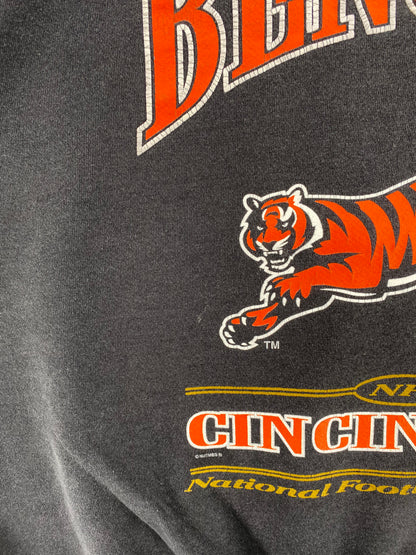 1998 CINCINNATI BENGALS Made in USA Size XXL Vintage NFL Sweat-shirt / A2511