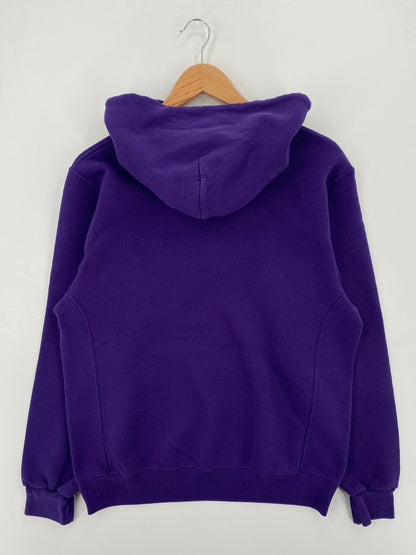 Vintage RUSSELL x CLEMSON Made in USA Size M College Hoodie Sweat-Shirt / A7834