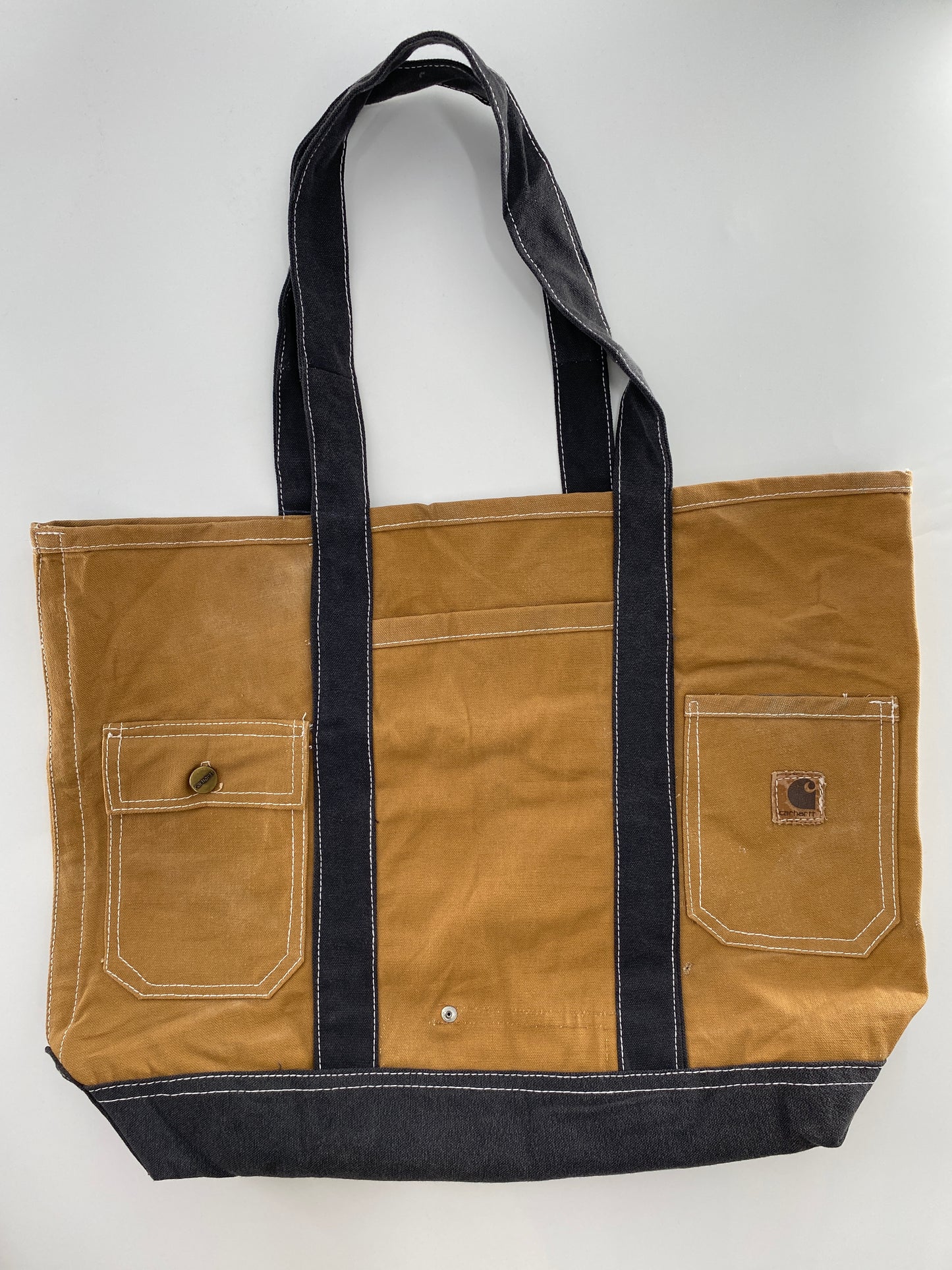 .Vintage Remake CARHARTT Duck Tote-Bag / A7852
