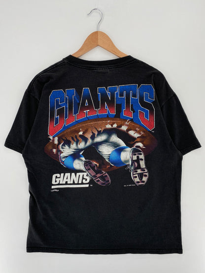 1994 NEW YORK GIANTS Made in USA Size L Vintage NFL T-Shirt / A2612