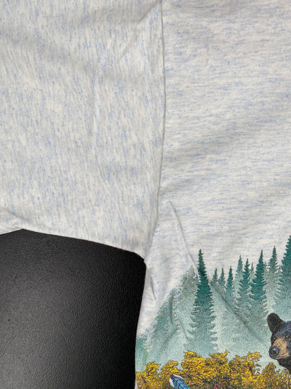 90's GREAT SMOKY MOUNTAINS Made in USA Size L Vintage T-Shirt / A2617