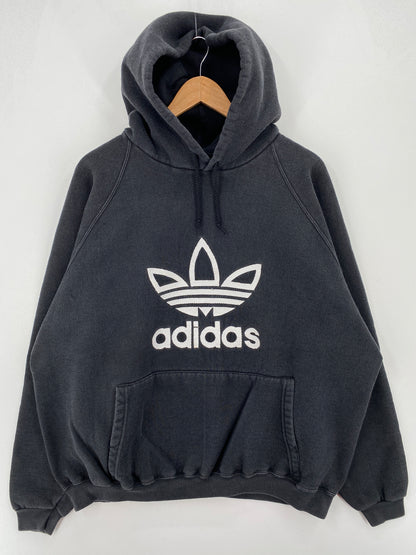 90's ADIDAS Made in USA Size XXL Vintage Hoodie Sweat-shirt / A7870