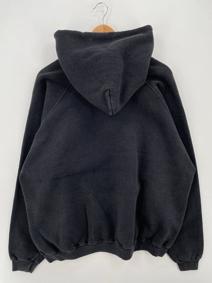 90's ADIDAS Made in USA Size XXL Vintage Hoodie Sweat-shirt / A7870