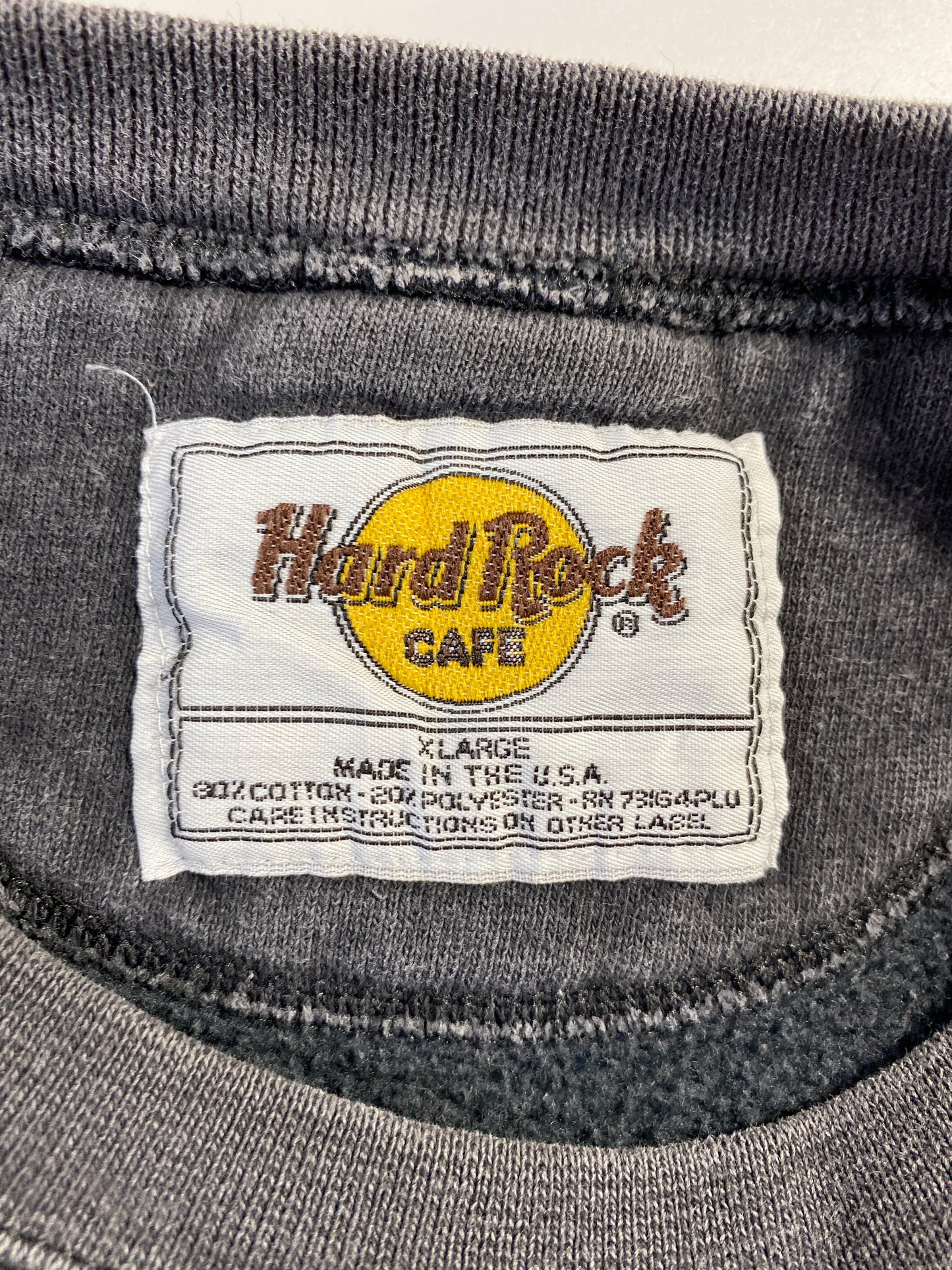 90's HARD ROCK CAFE Made in USA Size XL Vintage Sweat-shirt / A7872