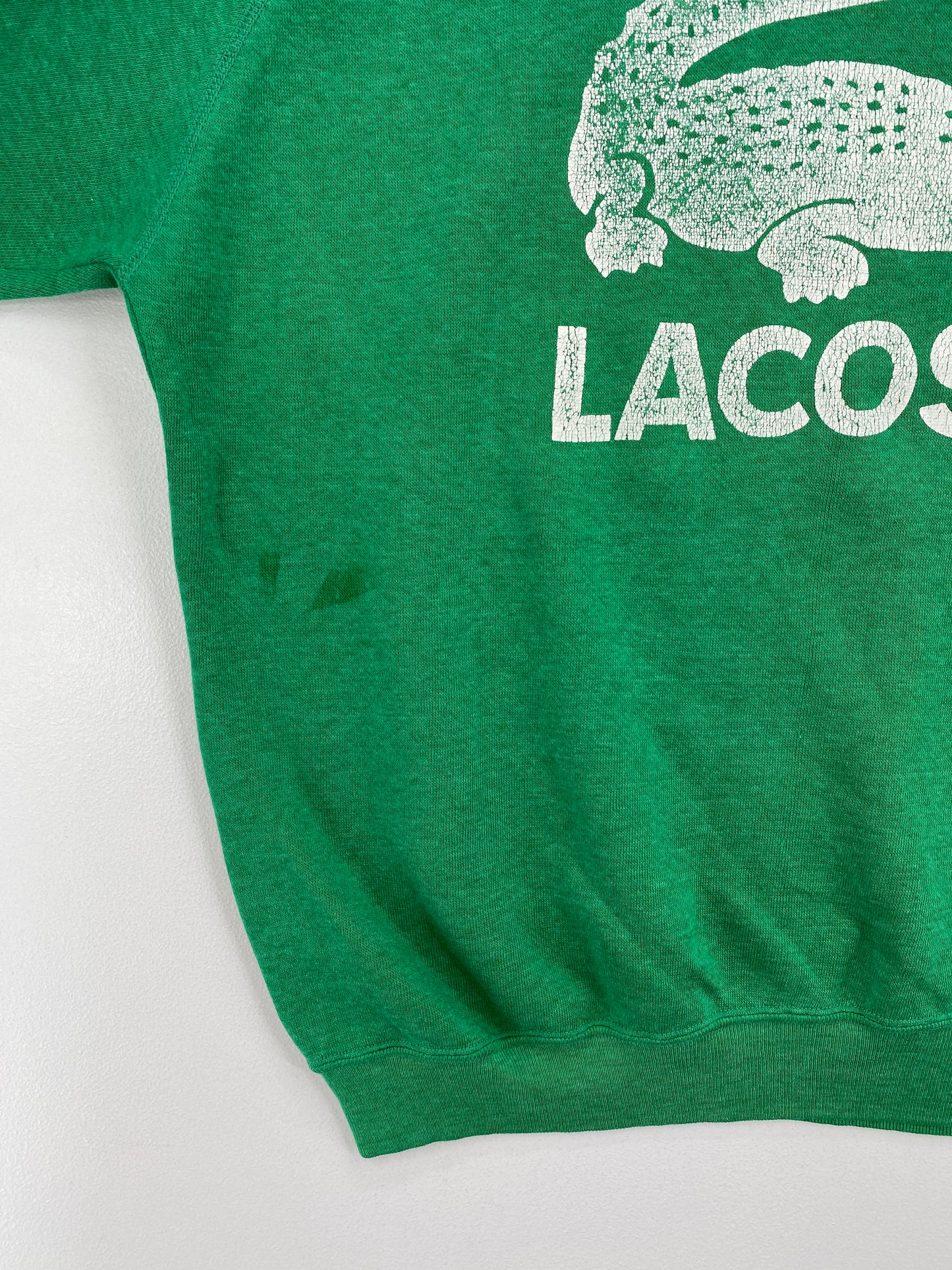 90's LACOSTE Made in USA Size L Vintage Sweat-shirt / A7875
