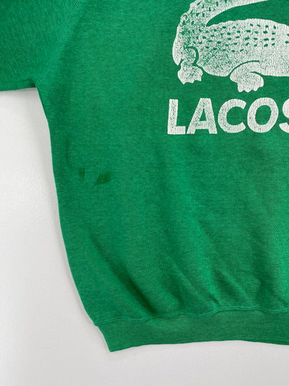 90's LACOSTE Made in USA Size L Vintage Sweat-shirt / A7875