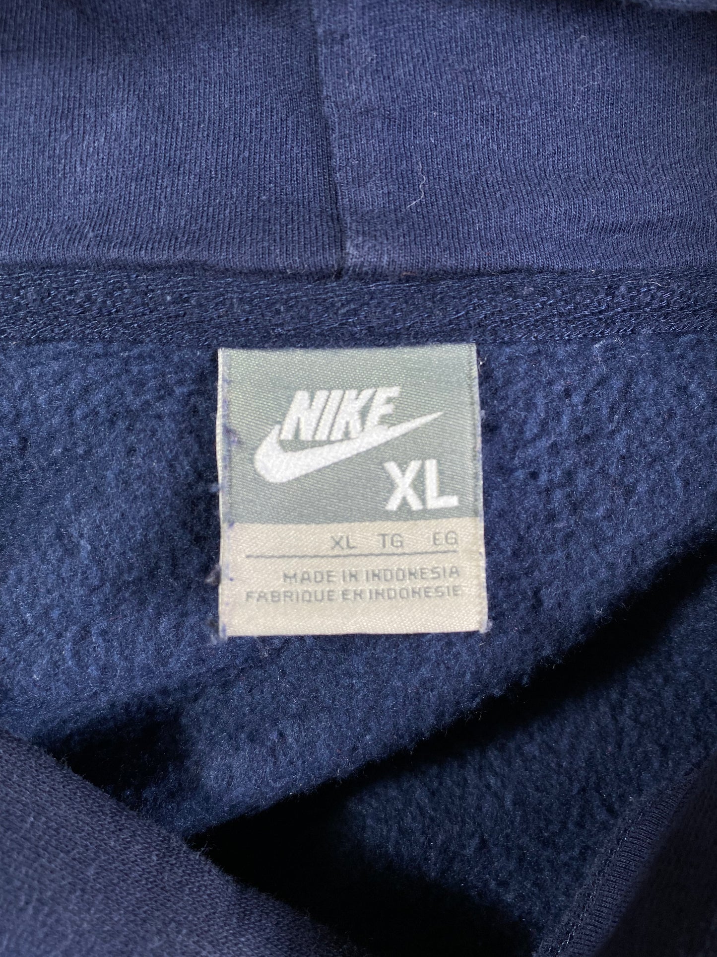 00' NIKE FOOTBALL Size XL Vintage Hoodie Sweat-Shirt / A2635