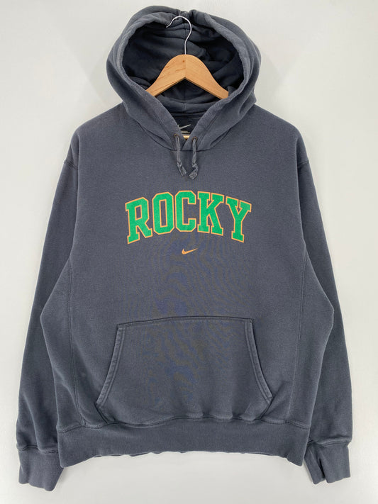 00' NIKE ROCKY Size XL Vintage College Hoodie Sweat-Shirt / A2636