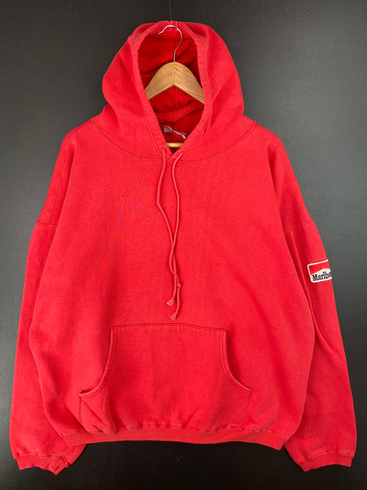 90's MARLBORO Size XL Vintage Hoodie Sweat-shirt / A7876