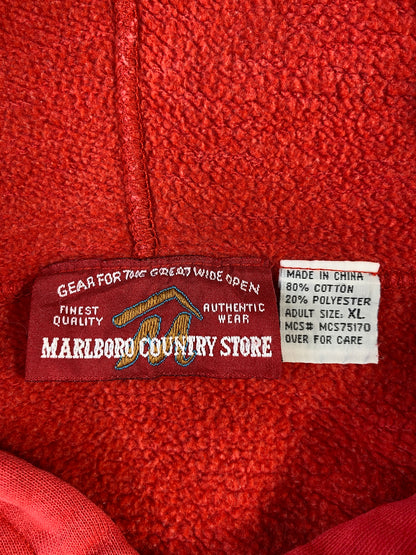 90's MARLBORO Size XL Vintage Hoodie Sweat-shirt / A7876