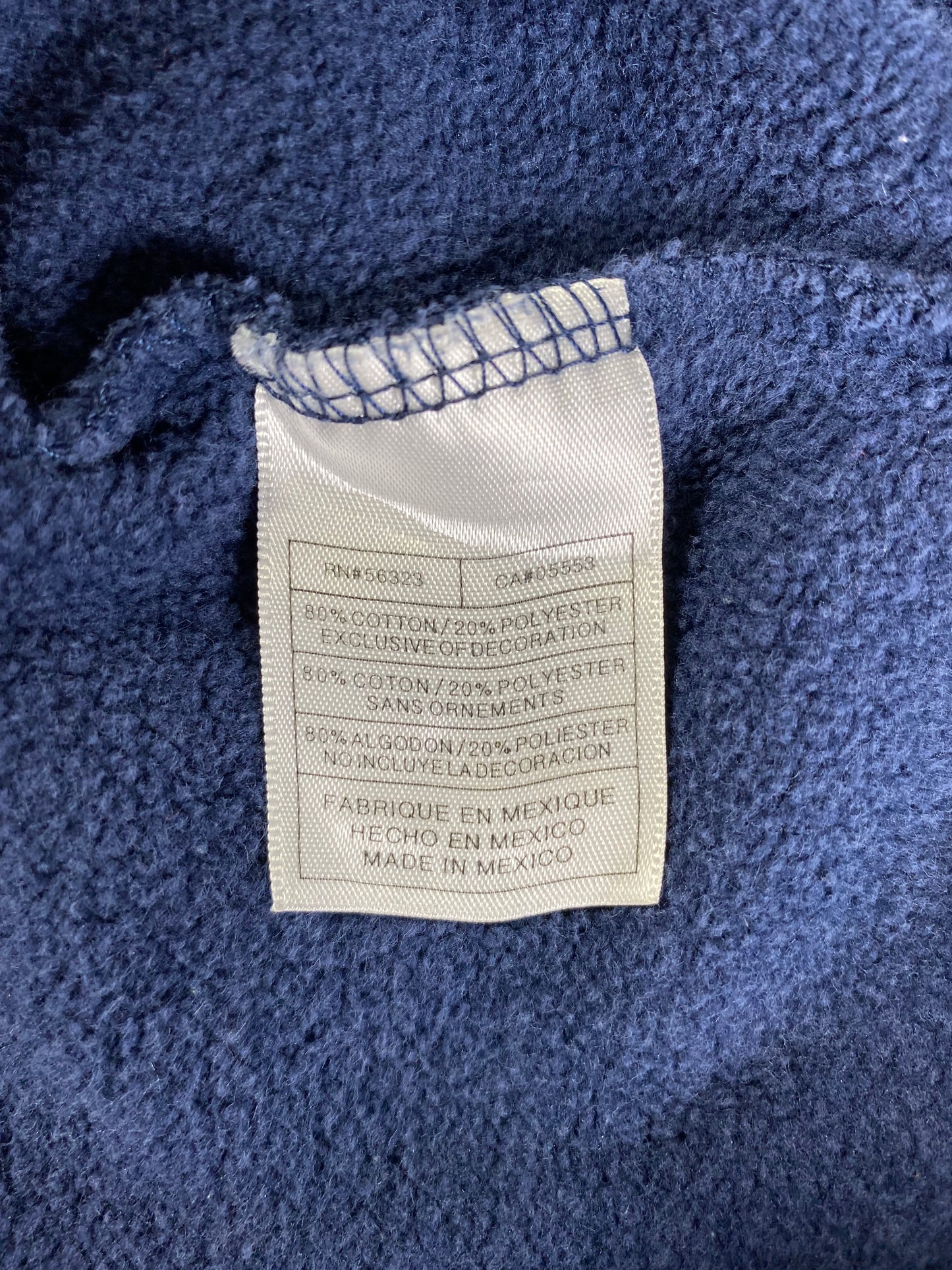 00' NIKE BYU Size M Vintage College Hoodie Sweat-Shirt / A2637