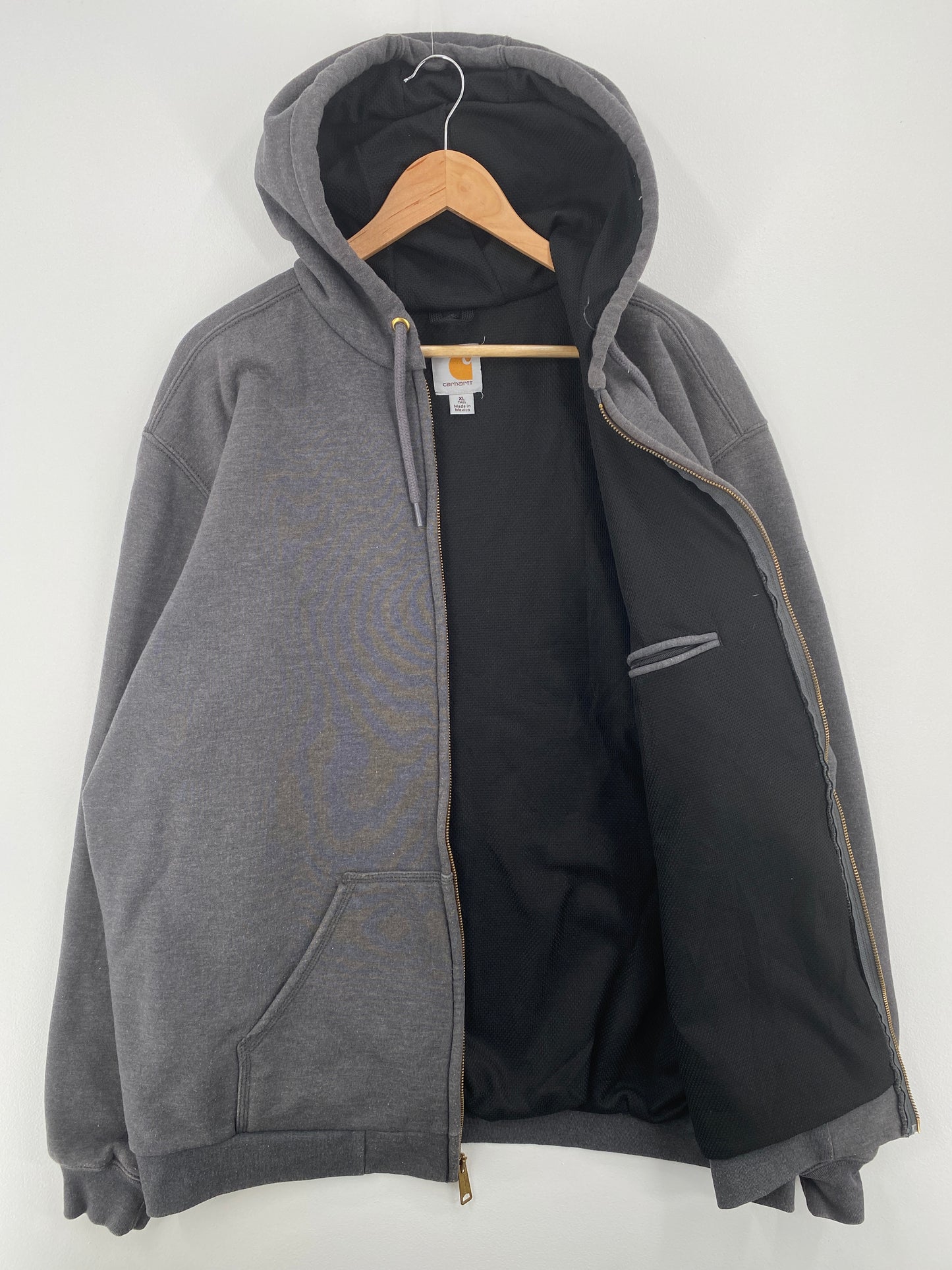 Vintage CARHARTT Size XL Zip Up Hoodie Sweat-Shirt / A8123