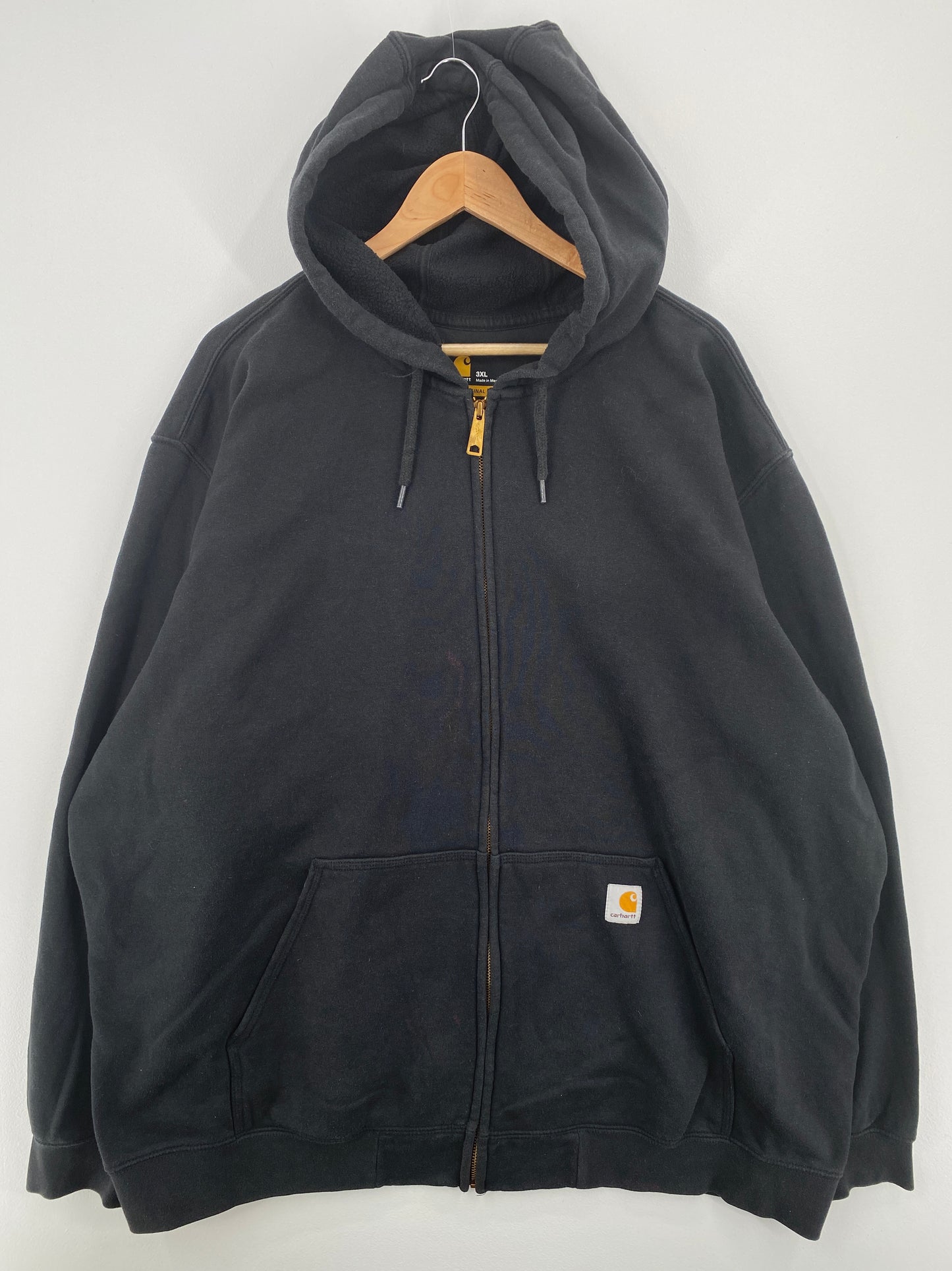 Vintage CARHARTT Size XXXL Zip Up Hoodie Sweat-Shirt / A8125