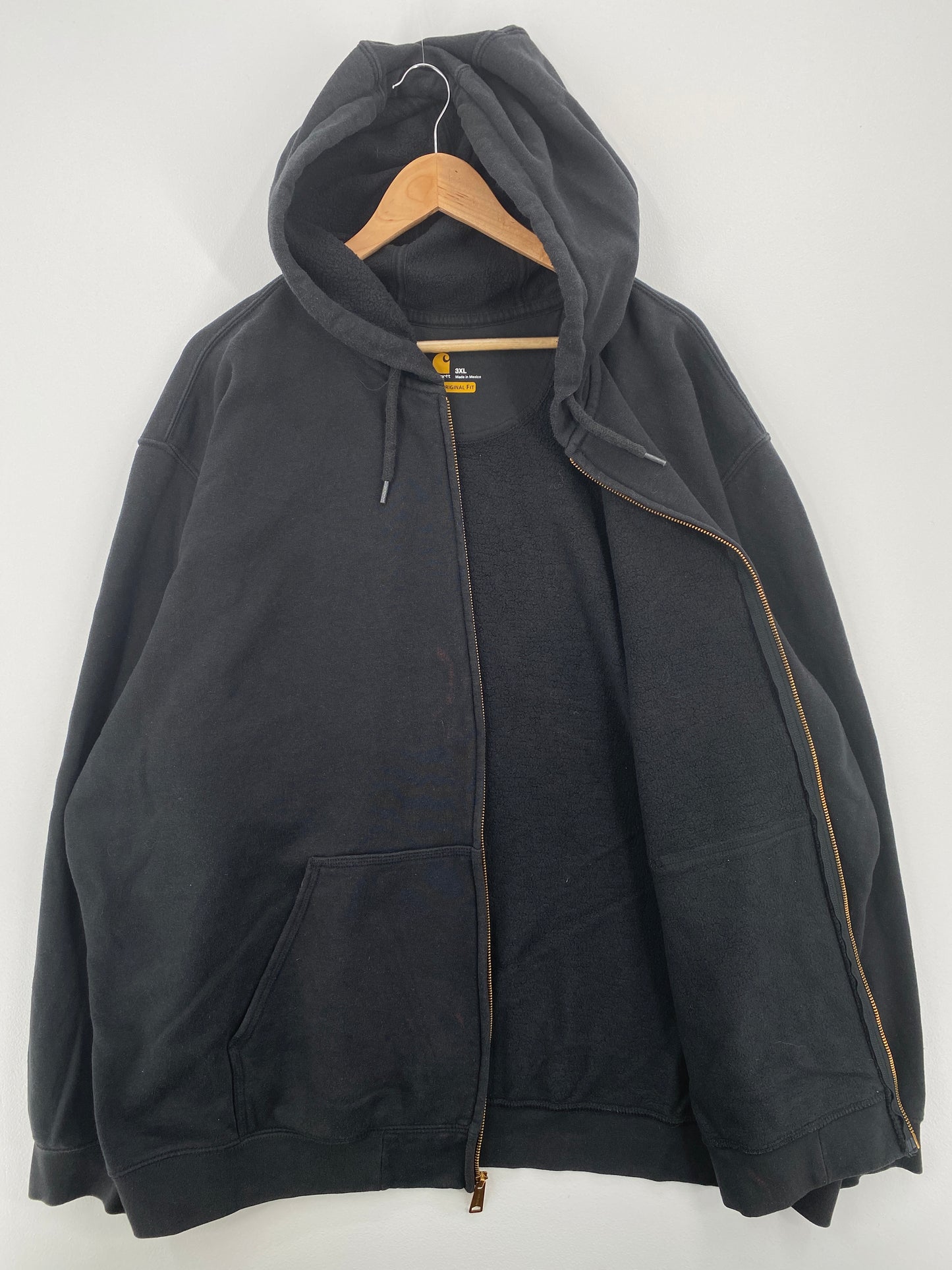 Vintage CARHARTT Size XXXL Zip Up Hoodie Sweat-Shirt / A8125