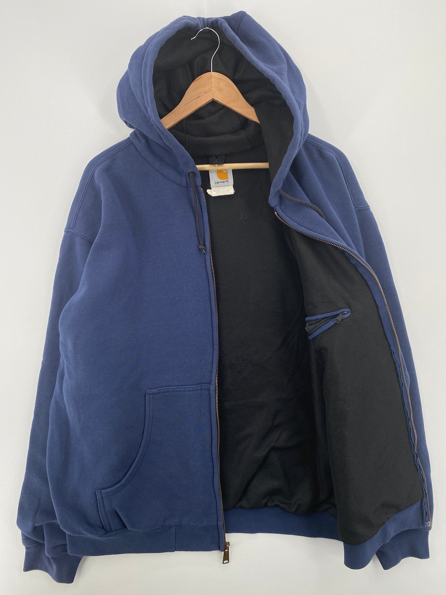 .Vintage CARHARTT Size XXL Zip Up Hoodie Sweat-Shirt / A8126