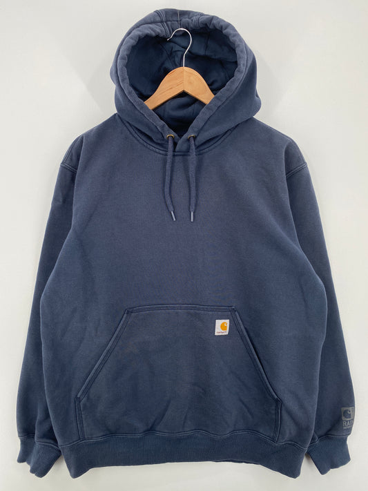 Vintage CARHARTT Size L Hoodie Sweat-Shirt / A8128