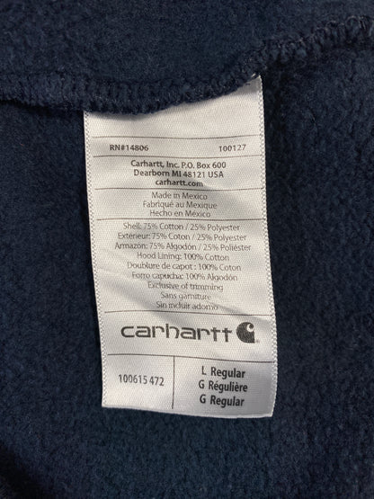 Vintage CARHARTT Size L Hoodie Sweat-Shirt / A8128