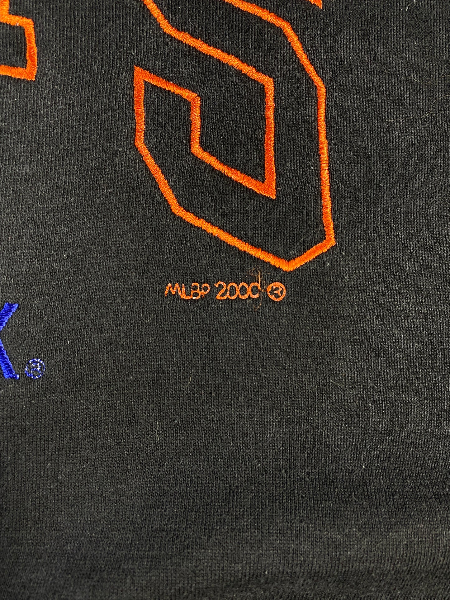2000 NEW YORK METS Size XL Vintage MLB Sweat-Shirt / A8150