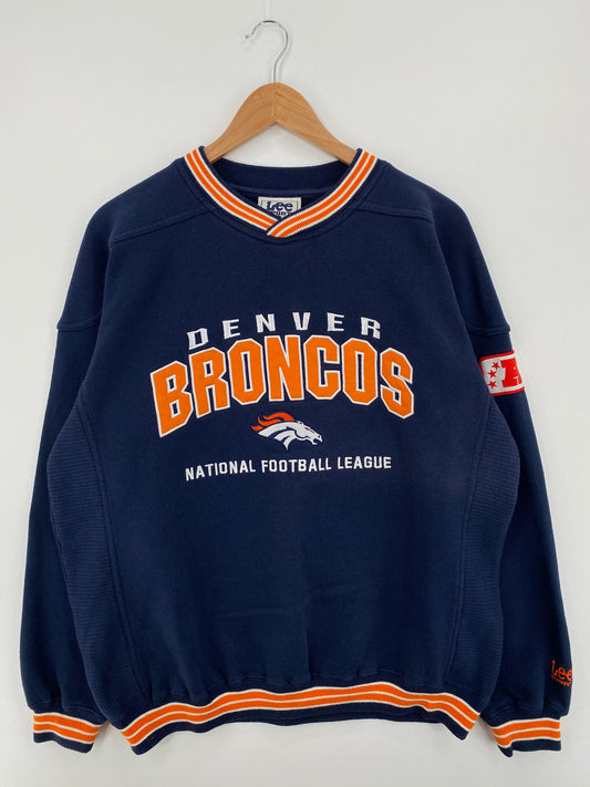 90's DENVER BRONCOS Size L Vintage NFL Sweat-Shirt / A8151
