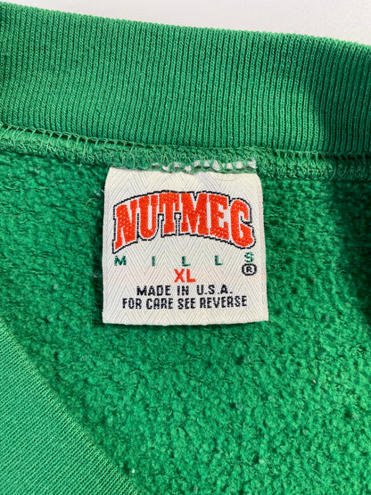 90's EAGLES Made in USA Size XL Vintage NFL Sweat-Shirt / A8152